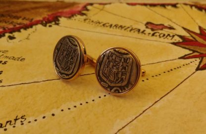 1966 australian coin cuff links