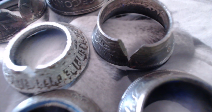 Coin rings that never made it but I wish they did!