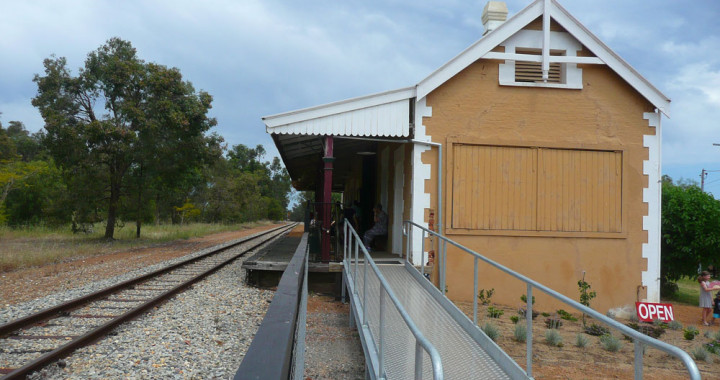 Gingin Market at the Railway Station